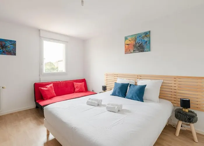 別荘 Maison 8 Pers A 15min A Pied De La Avec Jardin *