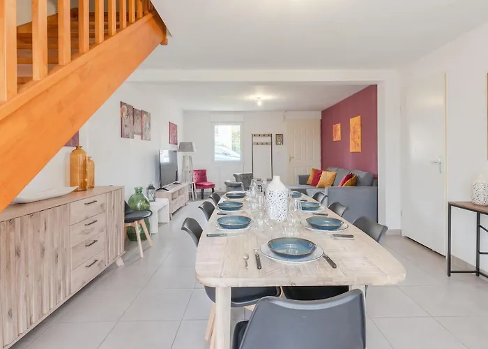 Maison 8 Pers A 15min A Pied De La Avec Jardin * Pornic